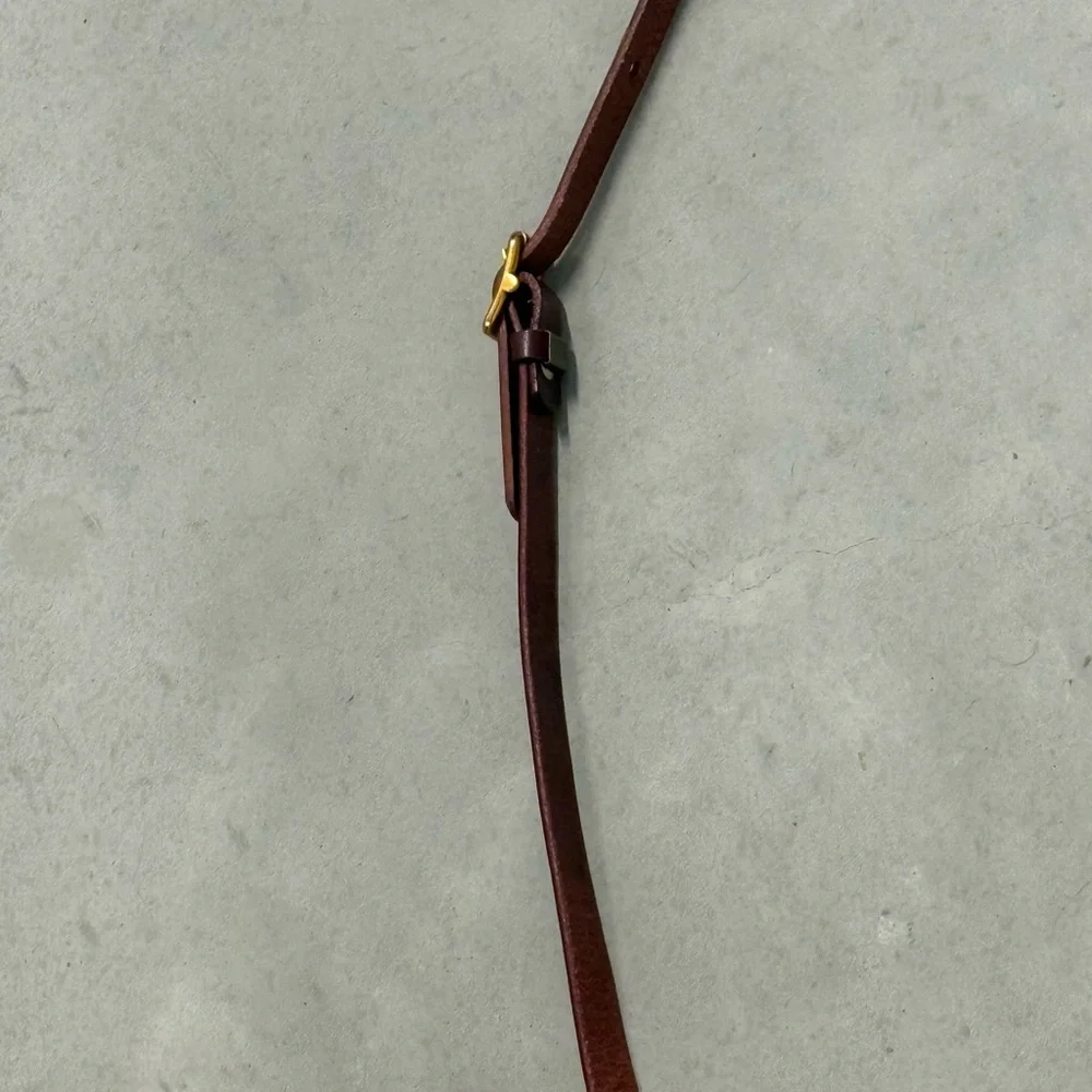 Chic Woven Leather Venture Crossbody Bag in Rich Brown - Picture 4 of 8
